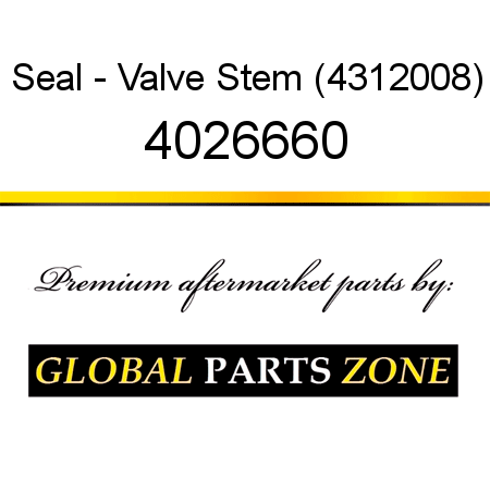 Seal - Valve Stem (4312008) 4026660