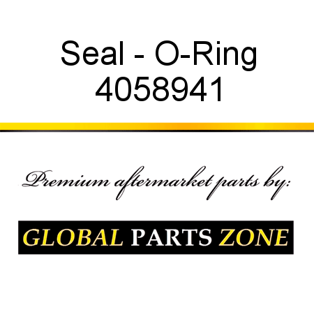 Seal - O-Ring 4058941