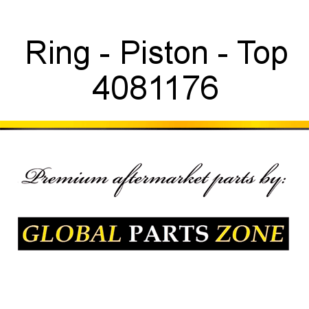 Ring - Piston - Top 4081176