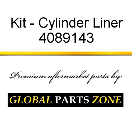 Kit - Cylinder Liner 4089143