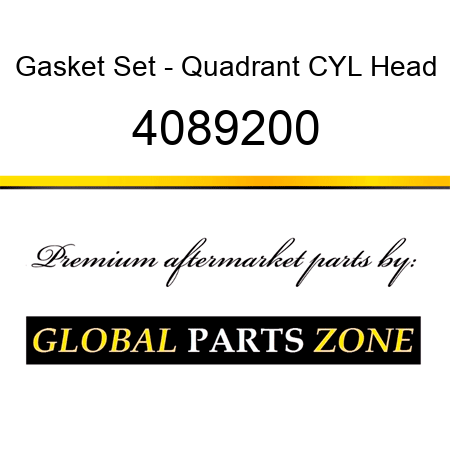 Gasket Set - Quadrant CYL Head 4089200