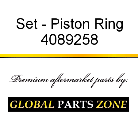 Set - Piston Ring 4089258