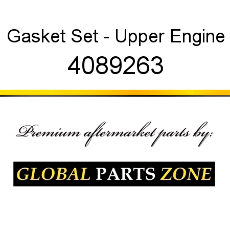 Gasket Set - Upper Engine 4089263