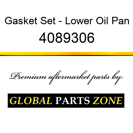 Gasket Set - Lower Oil Pan 4089306