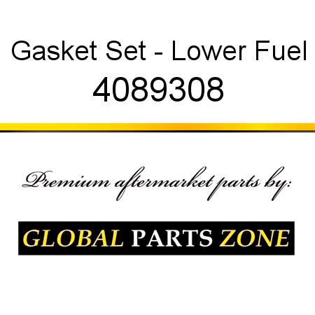 Gasket Set - Lower Fuel 4089308