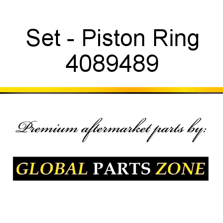 Set - Piston Ring 4089489