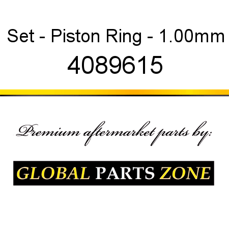 Set - Piston Ring - 1.00mm 4089615