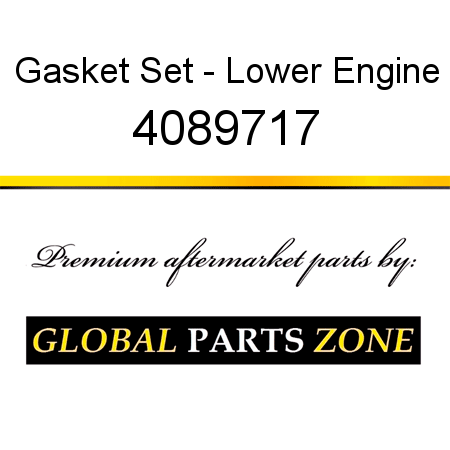Gasket Set - Lower Engine 4089717