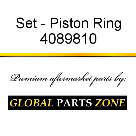 Set - Piston Ring 4089810