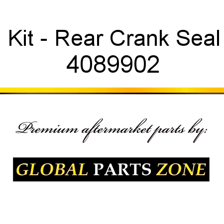Kit - Rear Crank Seal 4089902