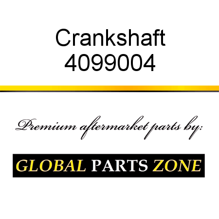 Crankshaft 4099004