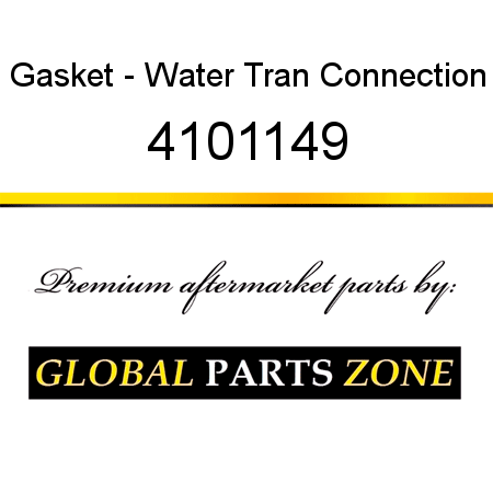 Gasket - Water Tran Connection 4101149