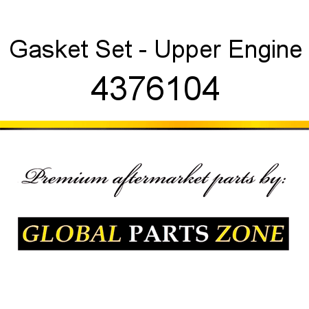 Gasket Set - Upper Engine 4376104