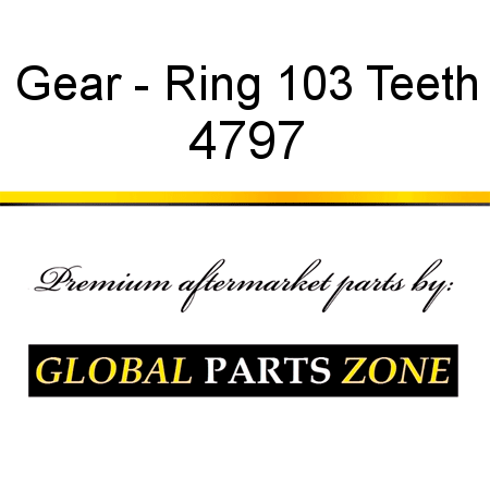 Gear - Ring 103 Teeth 4797