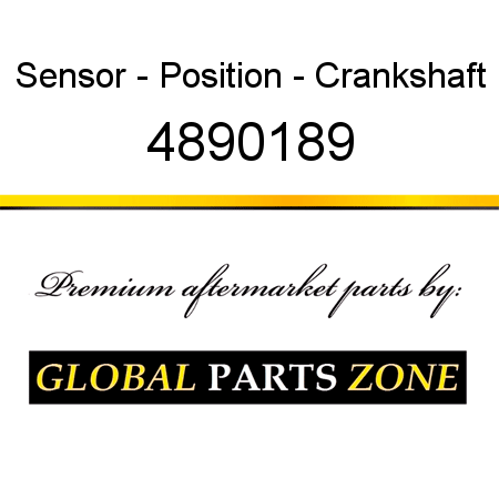 Sensor - Position - Crankshaft 4890189