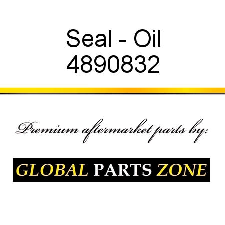 Seal - Oil 4890832