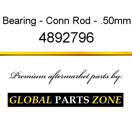 Bearing - Conn Rod - .50mm 4892796