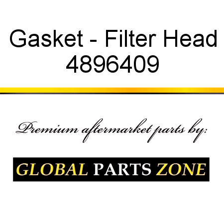Gasket - Filter Head 4896409