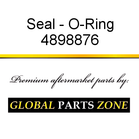 Seal - O-Ring 4898876