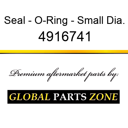 Seal - O-Ring - Small Dia. 4916741