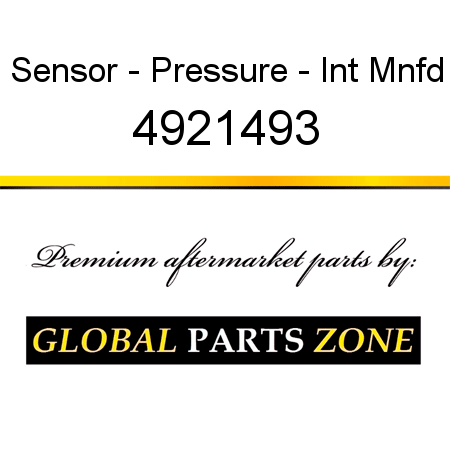 Sensor - Pressure - Int Mnfd 4921493