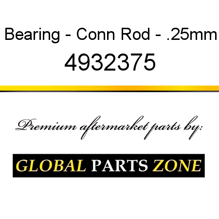 Bearing - Conn Rod - .25mm 4932375