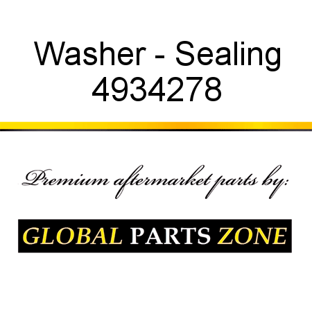 Washer - Sealing 4934278