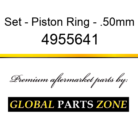 Set - Piston Ring - .50mm 4955641
