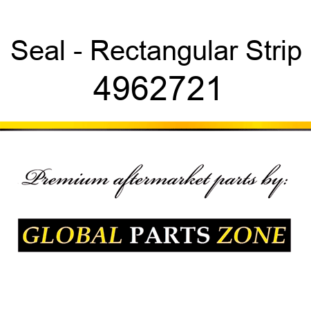 Seal - Rectangular Strip 4962721