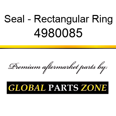 Seal - Rectangular Ring 4980085
