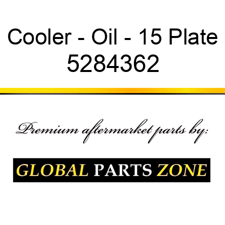 Cooler - Oil - 15 Plate 5284362