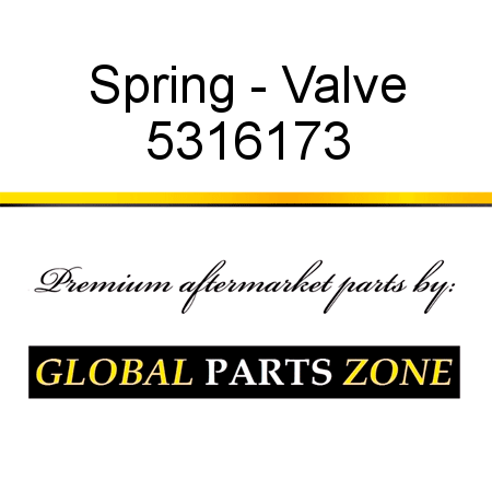 Spring - Valve 5316173
