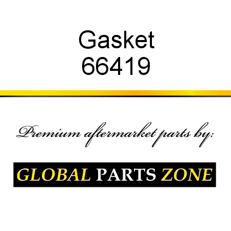 Gasket 66419