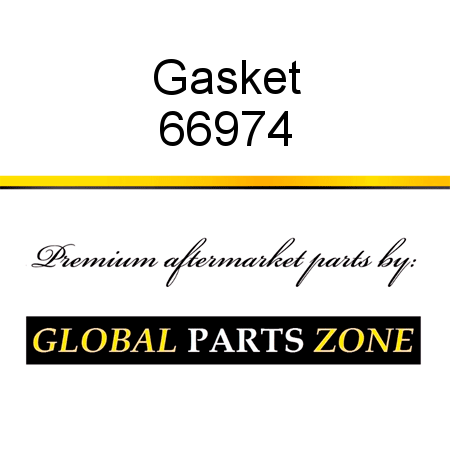 Gasket 66974