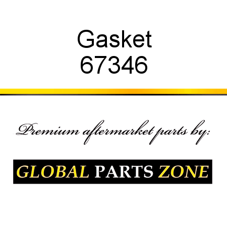 Gasket 67346