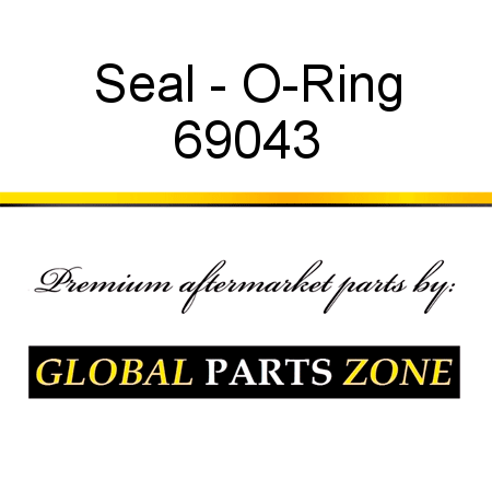 Seal - O-Ring 69043