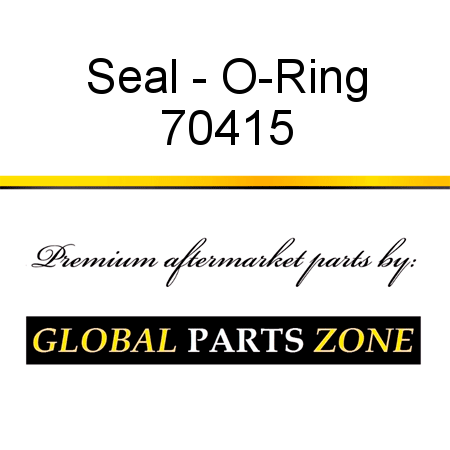 Seal - O-Ring 70415