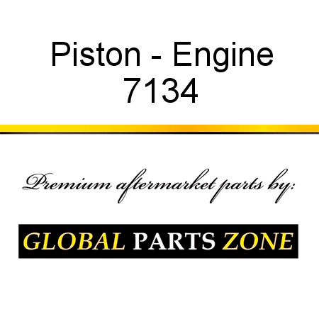 Piston - Engine 7134