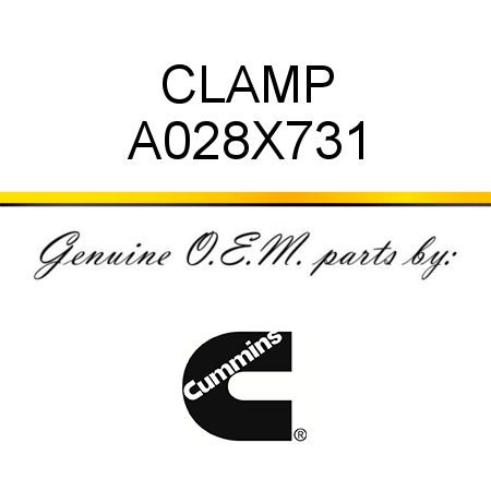 CLAMP A028X731
