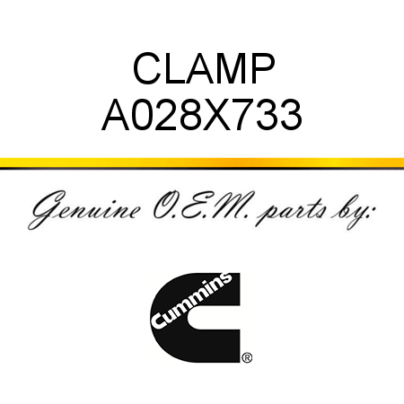 CLAMP A028X733