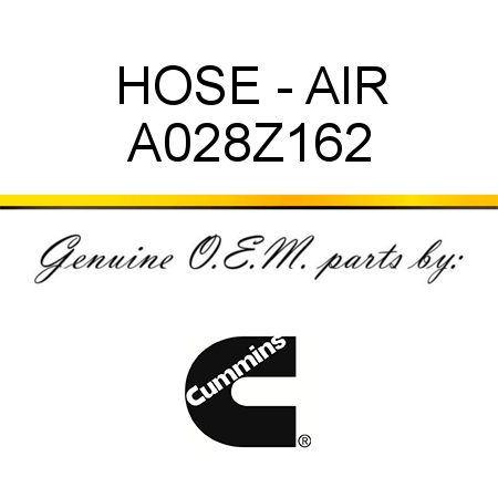 HOSE - AIR A028Z162