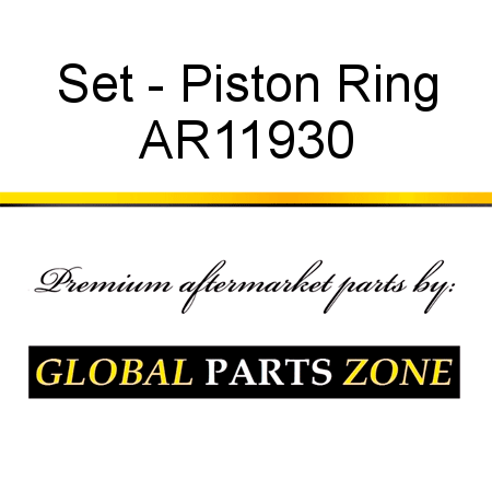 Set - Piston Ring AR11930