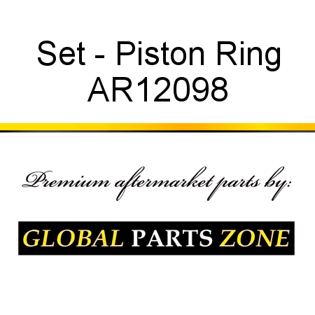 Set - Piston Ring AR12098