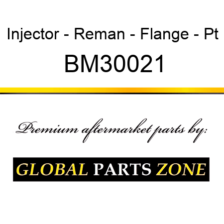 Injector - Reman - Flange - Pt BM30021