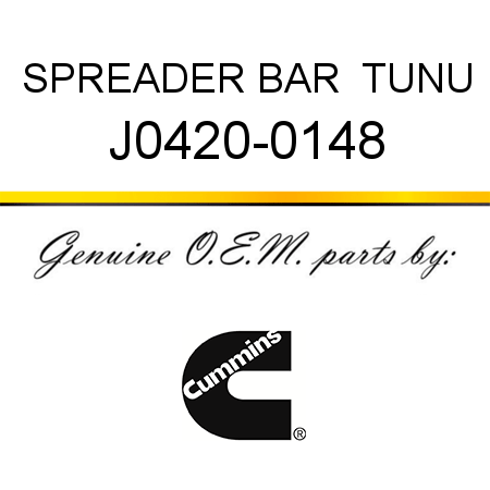 SPREADER BAR  TUNU J0420-0148