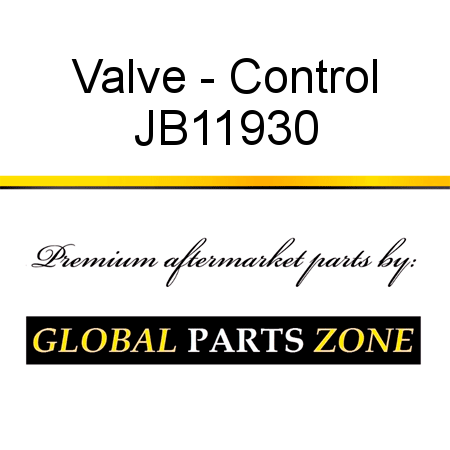 Valve - Control JB11930