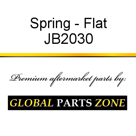 Spring - Flat JB2030