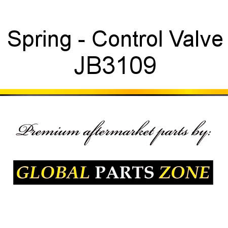 Spring - Control Valve JB3109