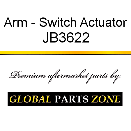 Arm - Switch Actuator JB3622