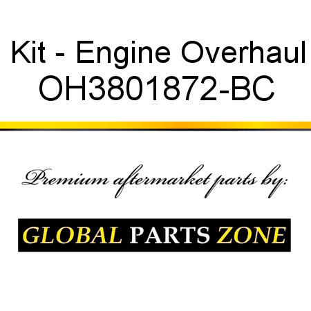 Kit - Engine Overhaul OH3801872-BC
